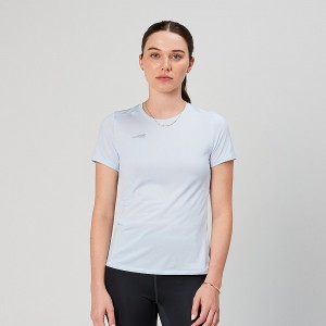 Koszulka Altra CORE SHORT SLEEVE TEE Damskie Niebieskie | Polska AL9471L13