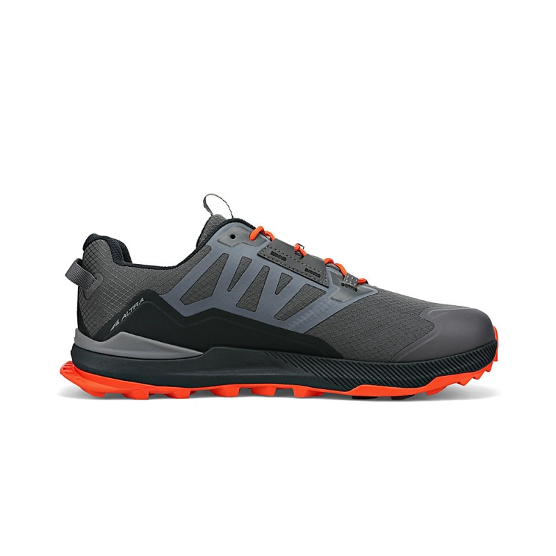 Buty Trekkingowe Altra LONE PEAK ALL-WTHR LOW 2 Męskie Szare Pomarańczowe | Polska AL2498X57