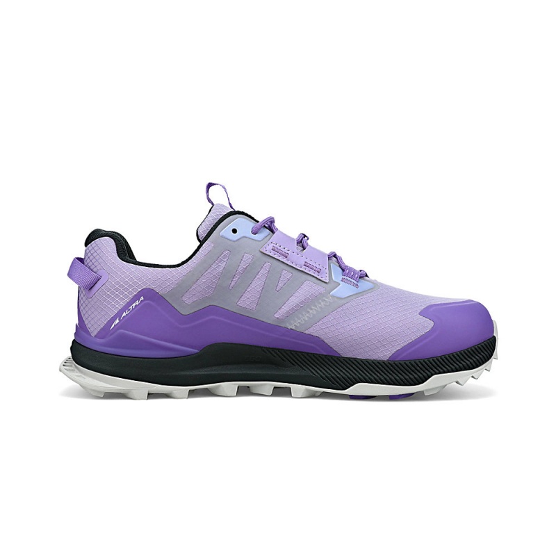 Buty Trekkingowe Altra LONE PEAK ALL-WTHR LOW 2 Damskie Szare Fioletowe | Polska AL1579V73