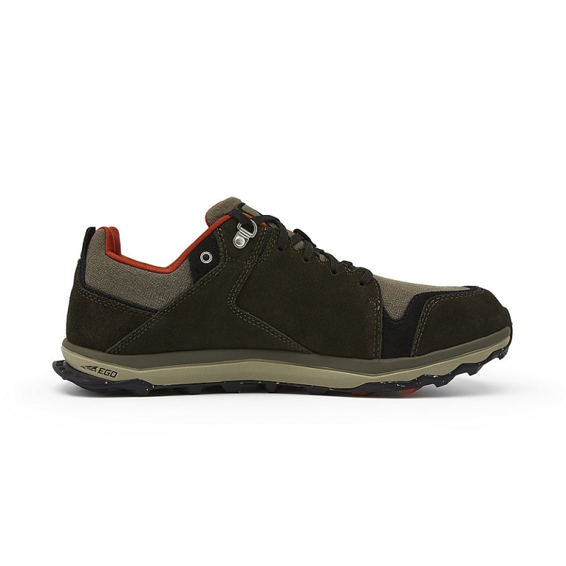 Buty Trekkingowe Altra LP ALPINE Męskie Zielone | Polska AL2370E93