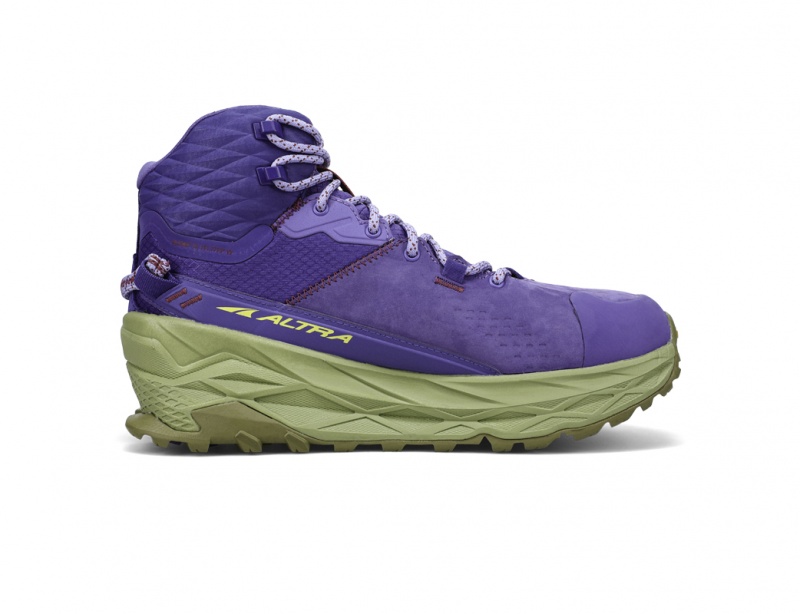 Buty Trekkingowe Altra OLYMPUS 5 HIKE MID GTX Damskie Fioletowe | Polska AL1406D86