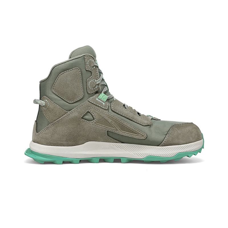 Buty do Biegania w Terenie Altra LONE PEAK HIKER 2 Damskie Szare Zielone | Polska AL0987V58