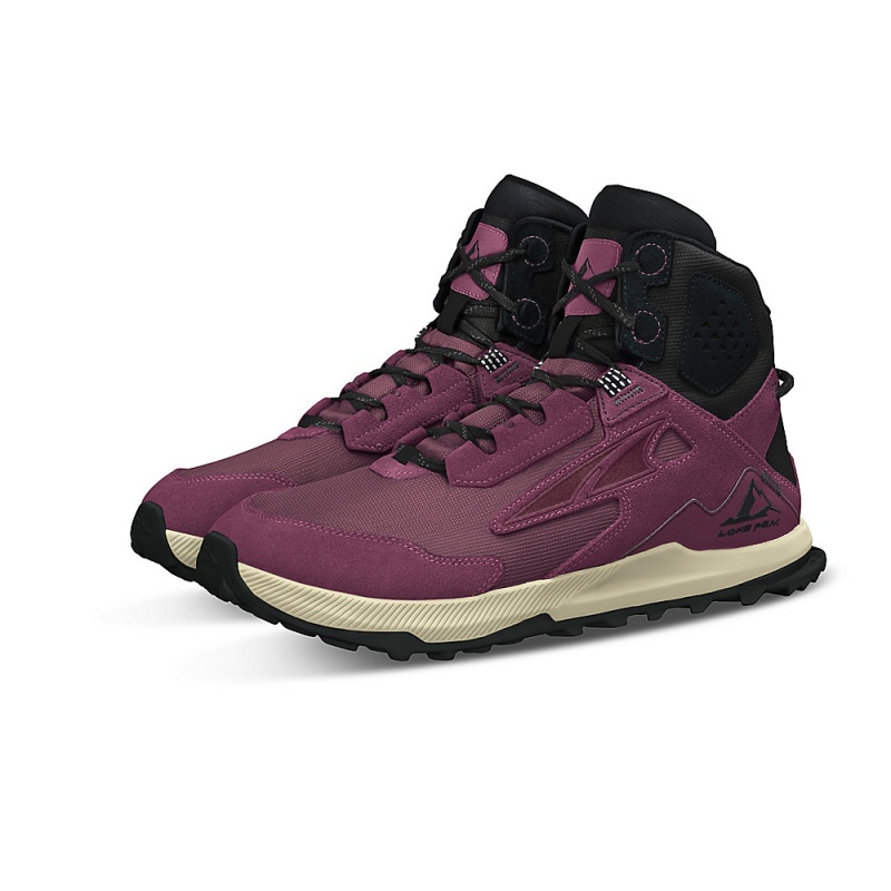 Buty do Biegania w Terenie Altra LONE PEAK HIKER 2 Damskie Fioletowe Czarne | Polska AL1825B07