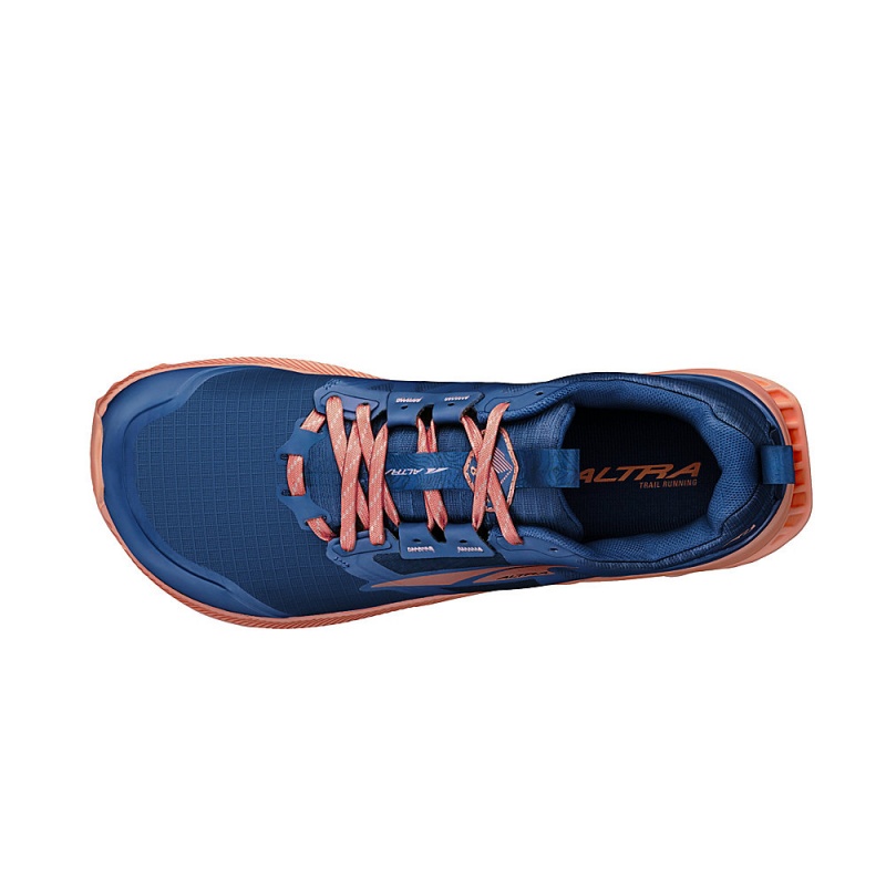 Buty do Biegania w Terenie Altra LONE PEAK 8 Damskie Granatowe Koralowe | Polska AL2386G65