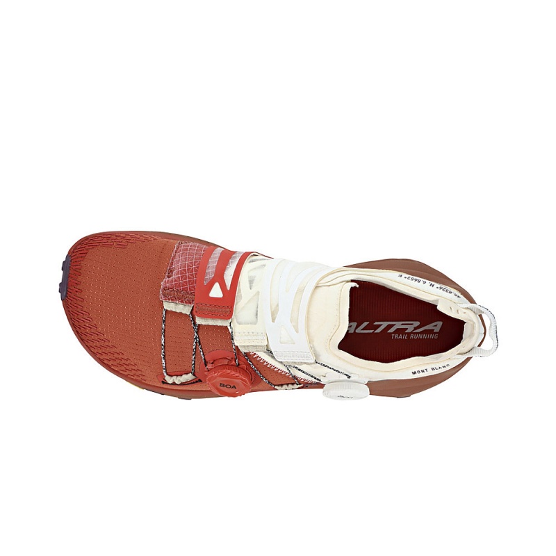 Buty do Biegania w Terenie Altra MONT BLANC BOA Damskie Bordowe | Polska AL7016Y83