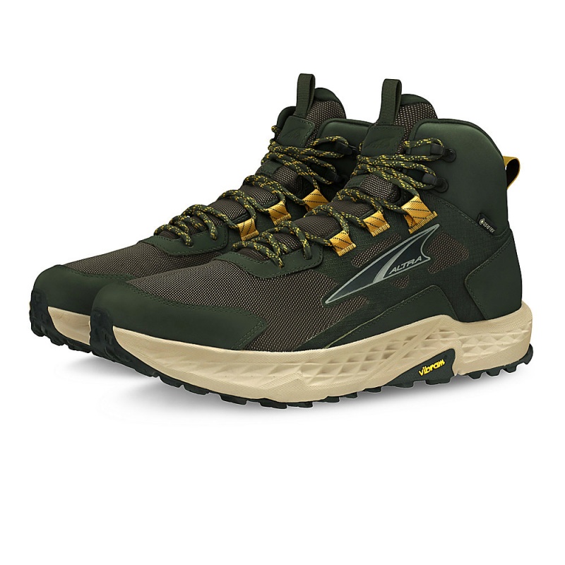 Buty do Biegania w Terenie Altra TIMP HIKER GTX Męskie Oliwkowe | Polska AL0216B69