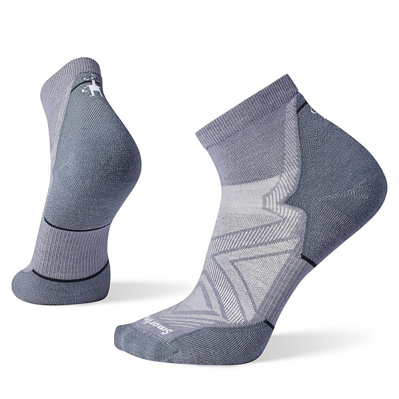 Skarpetki Altra SMARTWOOL RUN TARGETED CUSHION ANKLE Męskie Jasny Szare | Polska AL1623J16