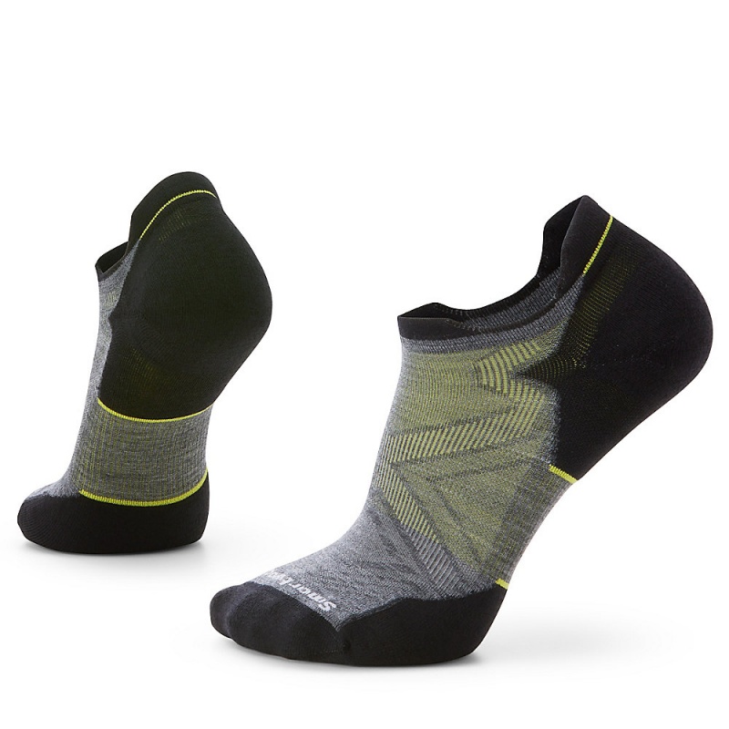 Skarpetki Altra SMARTWOOL RUN TARGETED CUSHION LOW ANKLE Męskie Szare | Polska AL0728K51